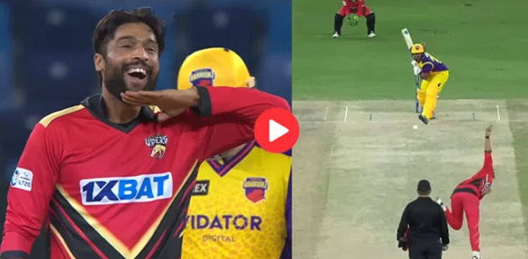 WATCH: Mohammad Amir replicates Pushpa celebration in ILT20