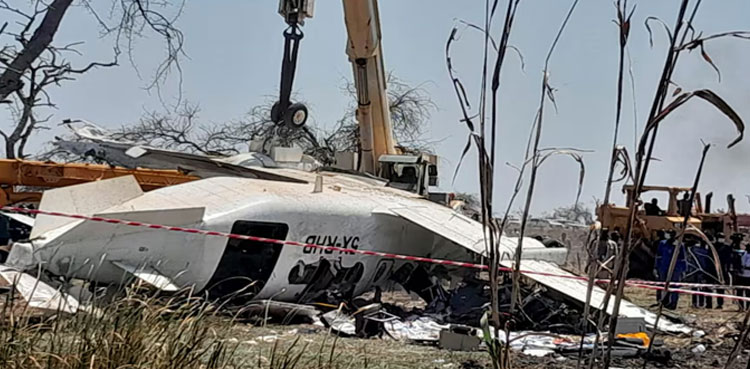 Plane crashes in South Sudan, killing 20, official says