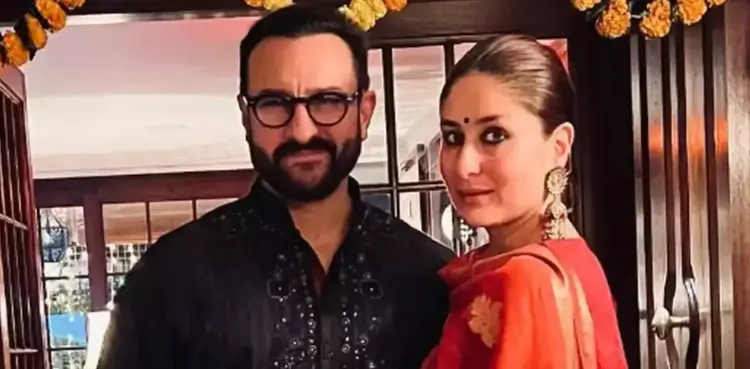 Saif, Kareena step out with heavy security after knife attack