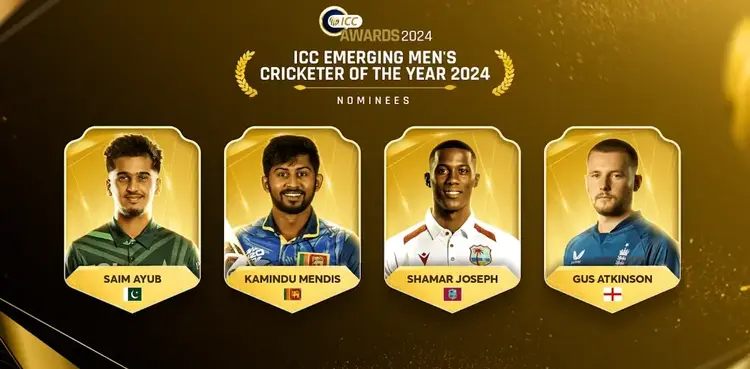 ICC Awards 2024: Men’s Emerging Cricketer of the Year announced