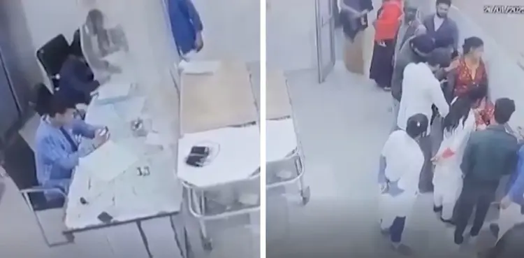 VIDEO: Doctor busy scrolling Instagram as woman dies of heart attack