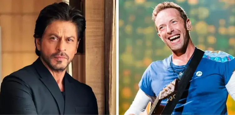 Shah Rukh Khan reacts to Chris Martin’s shoutout at Coldplay concert