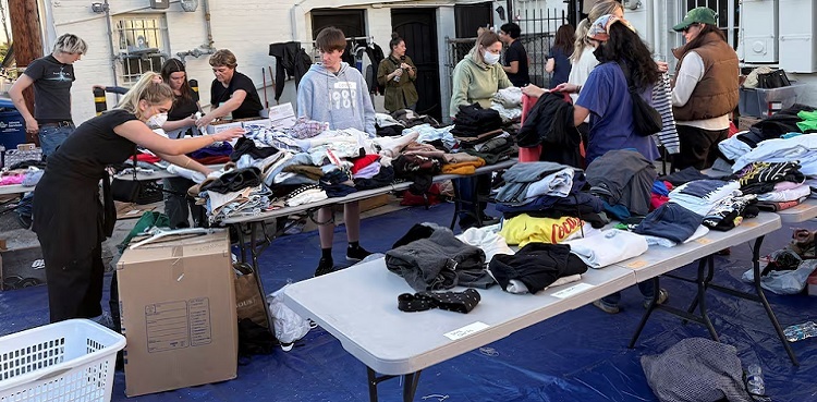 Hollywood celebrities clear their closets for LA wildfires aid