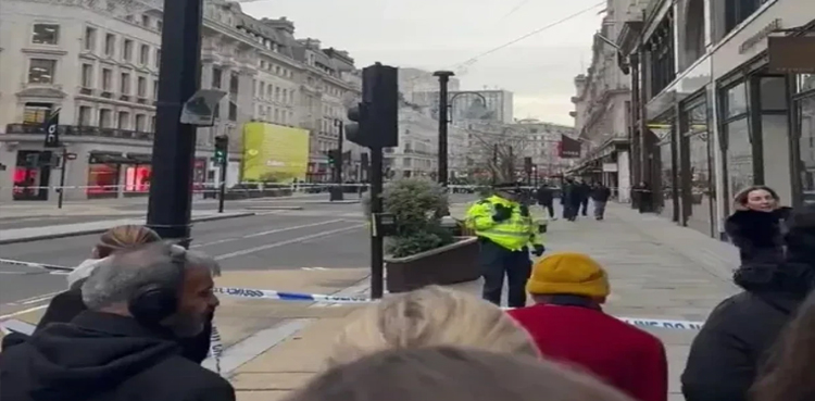 London police carry out controlled explosions over bomb scare