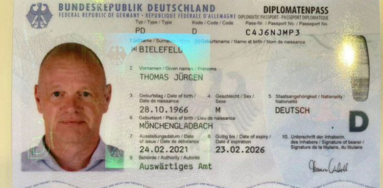 German diplomat found dead in Islamabad