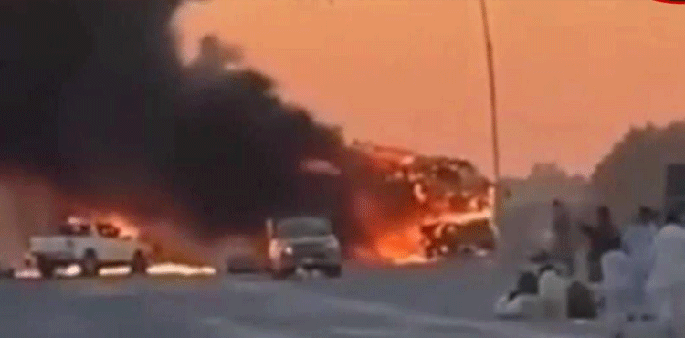 Blast on passenger bus in Turbat leaves four dead