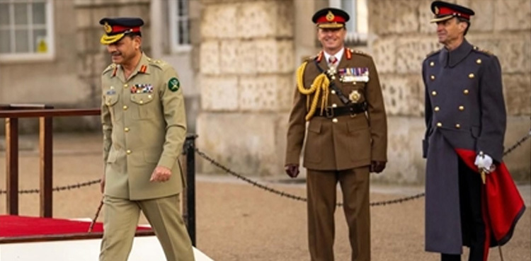 COAS General Asim Munir undertakes official visit to UK: ISPR
