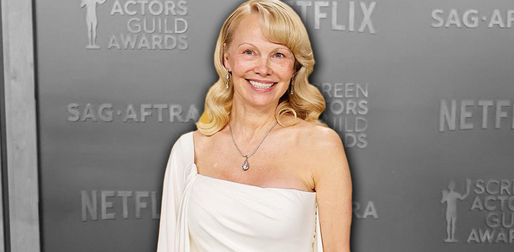 Pamela Anderson stuns fans at SAG Awards 2025 with her no-makeup look