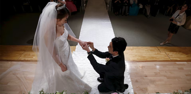 South Korea birthrate rises for first time in 9 years, marriages surge
