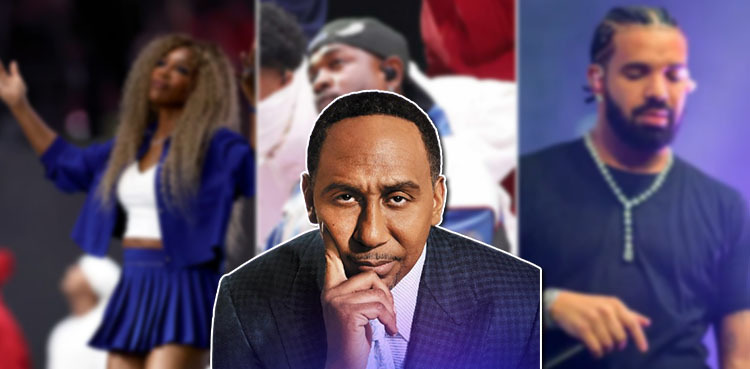 Stephen A. Smith defends his stance on Serena Williams & Kendrick Lamar’s performance