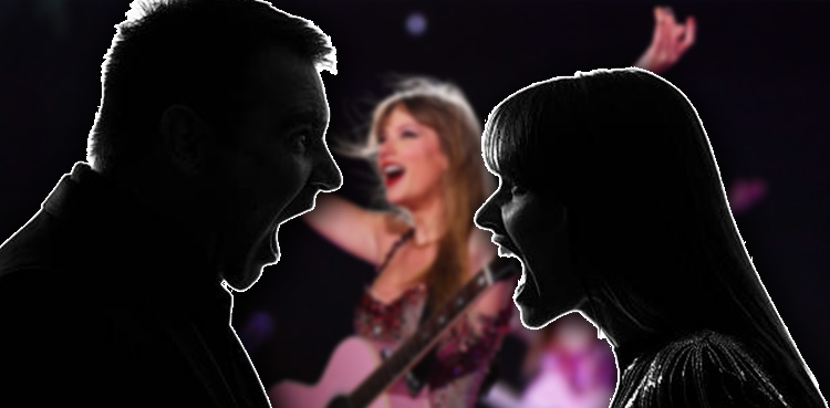 Wife divorces husband for booing Taylor Swift at Super Bowl