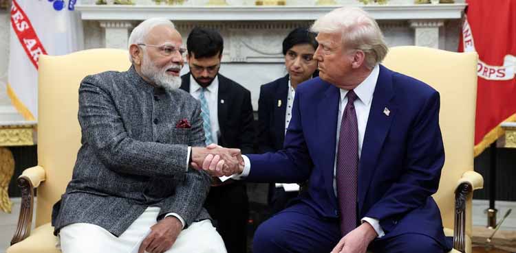 Denouncing India tariffs, Trump agrees to trade talks