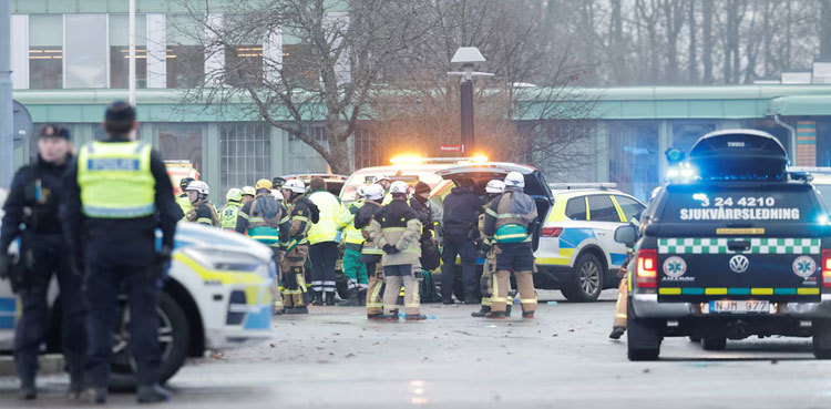 About 10 people killed in attack at Swedish school for adults