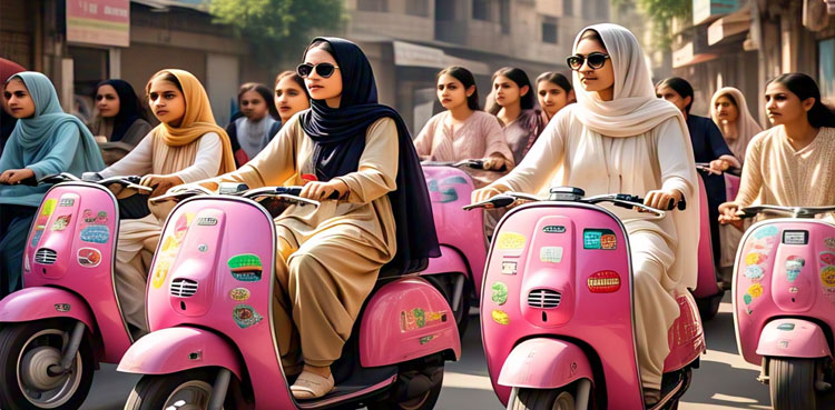 Sindh cabinet approves pink bikes for women