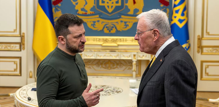US envoy meets Zelenskiy after Trump slams Ukraine