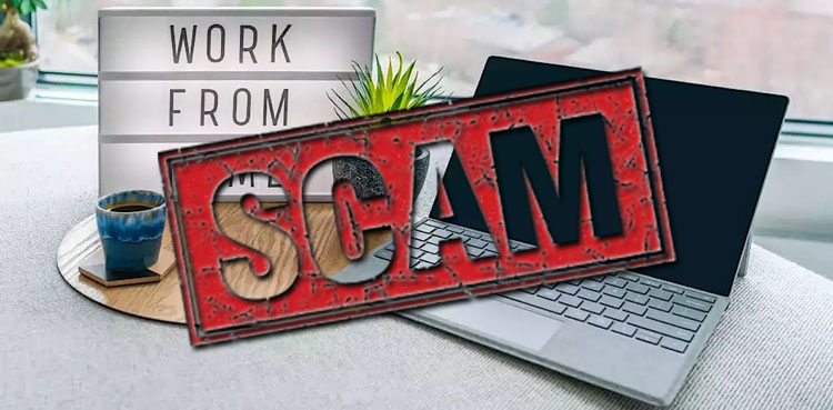 How a simple work-from-home task led to an online scam