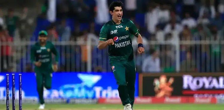 Naseem Shah has a request for fans ahead of Champions Trophy 2025