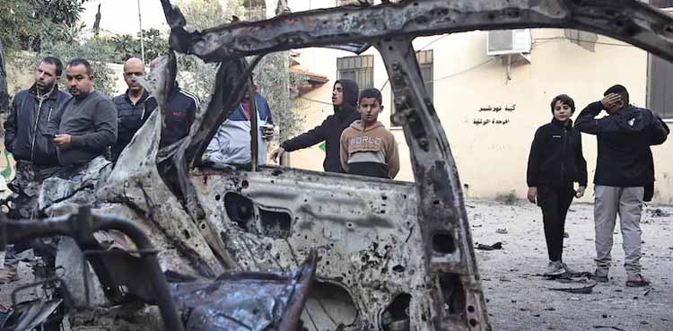 Palestinian teen among 5 killed in Israeli airstrikes on West Bank