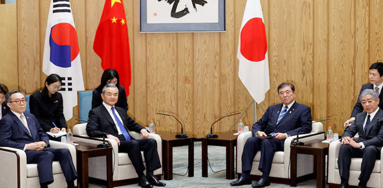 Japan, China, South Korea meet at geopolitical 'turning point in history'