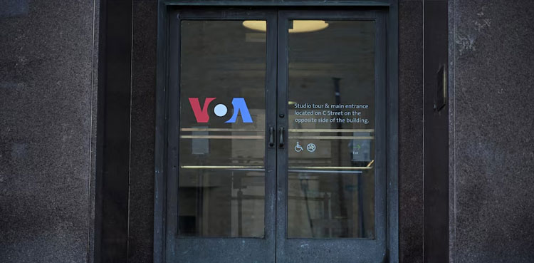 US judge temporarily blocks Trump from firing VoA staff