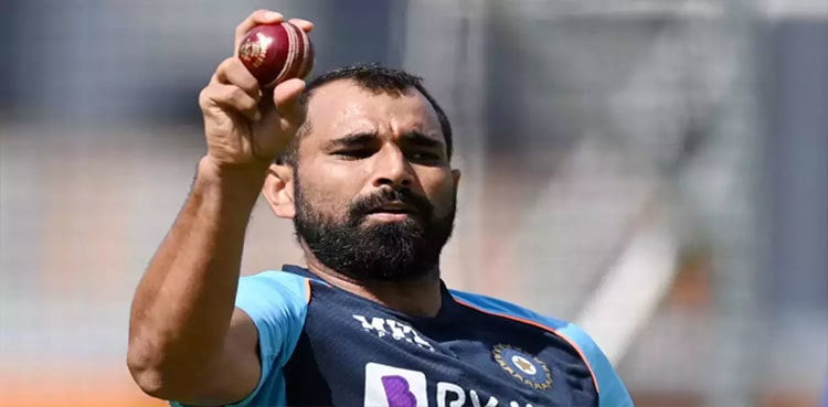 Shami requests on ICC to reconsider saliva ban on cricket ball