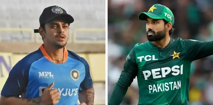 WATCH: Ishan Kishan takes jibe at Pakistan captain Mohammad Rizwan