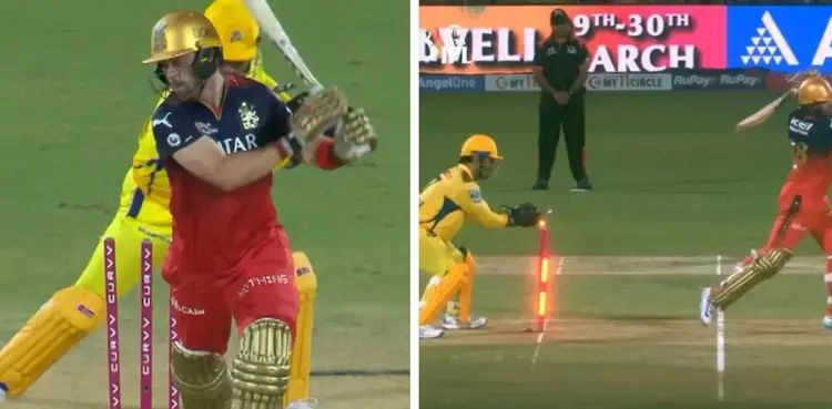 Watch: MS Dhoni pulls off vintage stumping to dismiss RCB's Salt