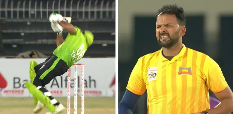 VIDEO: Ihsanullah hits Tayyab Tahir with brutal bouncer in National T20 Cup