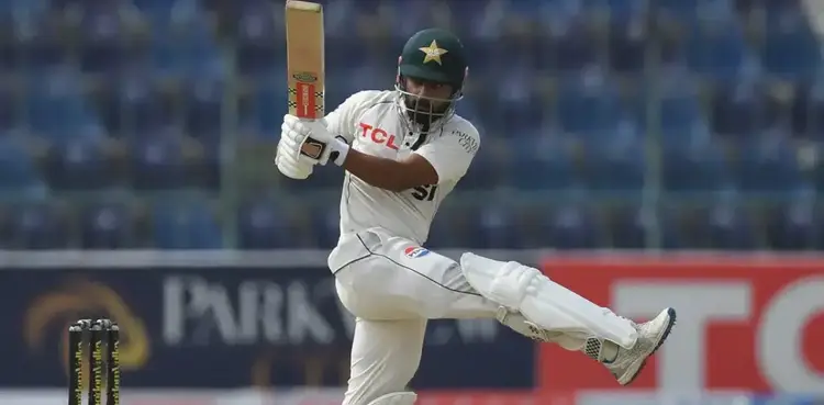 Saud Shakeel becomes first Pakistan player to be dismissed timed-out