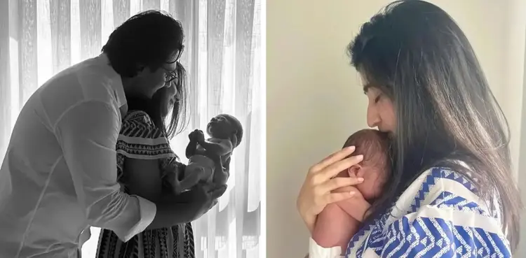Mariyam Nafees welcomes her first child