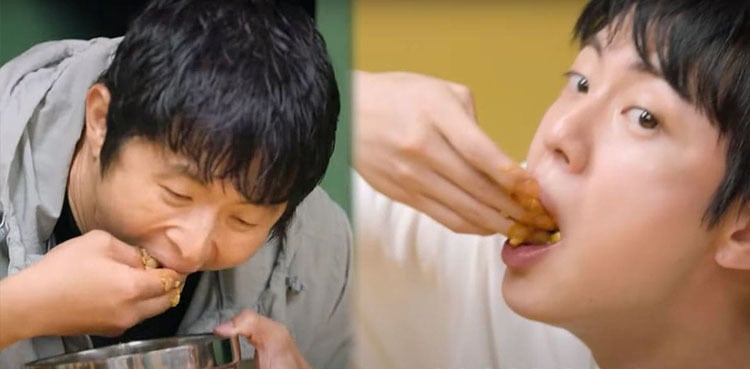 BTS' Jin goes viral for unexpected food move on reality show