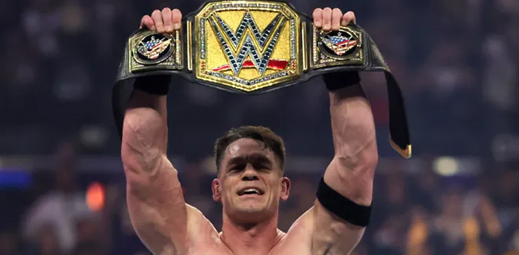 John Cena wins record 17th WWE title – But fans left unsure after odd ending