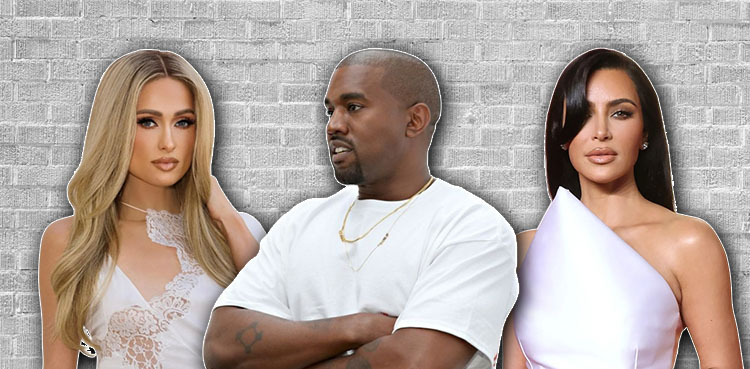 Kanye West drops bombshell about Kim Kardashian and Paris Hilton
