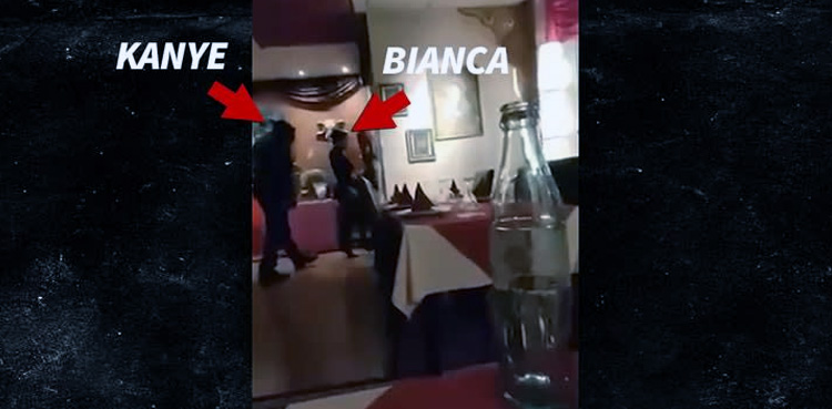 No announcement, no statement – Just Kanye, Bianca and a mango lassi