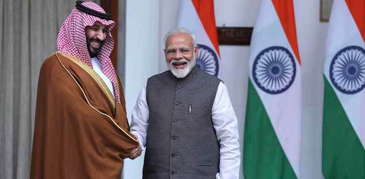 Modi lands in Saudi Arabia on invitation of Crown Prince MBS