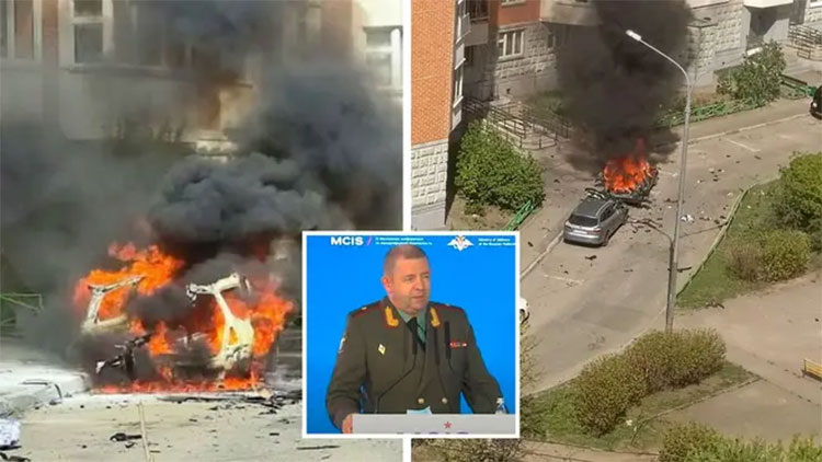 Yaroslav Moskalik: Senior Russian military officer killed in car explosion