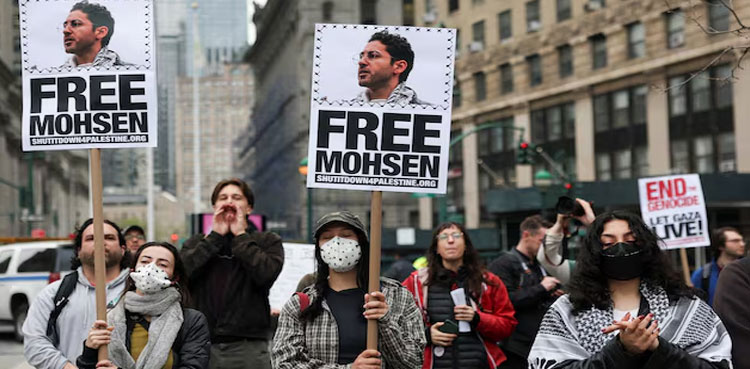 Palestinian student released on bail as he challenges deportation from US