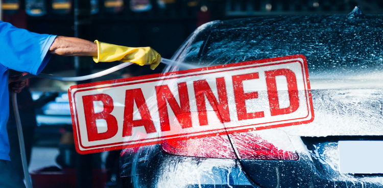 New car wash stations banned in Punjab