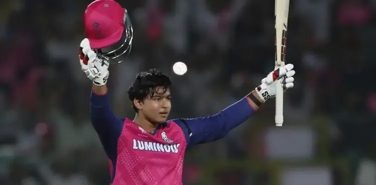 WATCH: 14-year-old RR batter sets IPL record with 35-ball ton