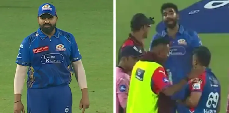 WATCH: Rohit Sharma's hilarious reaction to Karun, Bumrah's heated exchange