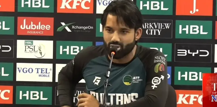 Rizwan opens up Sultans' playoffs chances after 10-wicket defeat