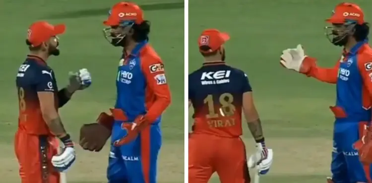Watch: Virat Kohli, KL Rahul engage in intense chat during IPL clash