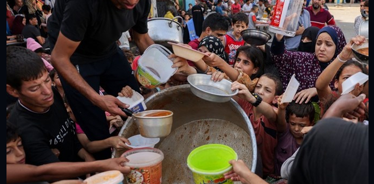 Dozens of Gaza communal kitchens shut as supply runs out, worsening hunger