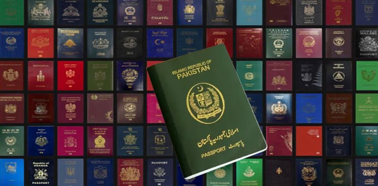 Pakistan passport’s latest ranking revealed