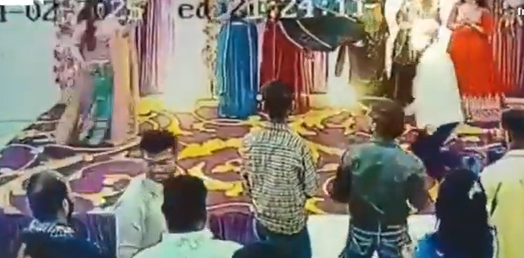 WATCH: Businessman dies during wedding anniversary celebration