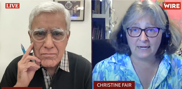 Christine Fair calls Indian claims of downing Pakistani jets as 'Bakwas'