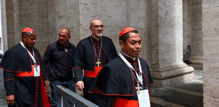 Papal conclave: Cardinals who will elect a new pope arrive in Rome