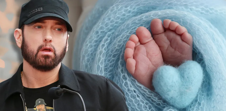 Eminem’s grandson steals the spotlight in first public clip