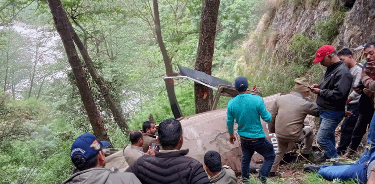 Five dead as Indian helicopter crashes in Uttarkashi