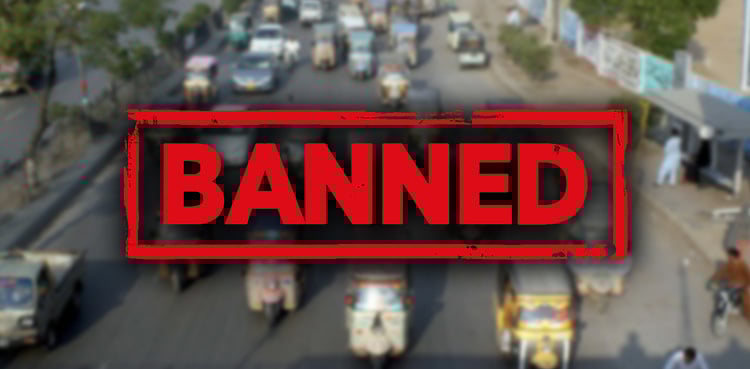 Karachi extends Rickshaw ban to six more major routes